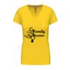 Ladies' short-sleeved V-neck T-shirt Thumbnail