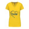 Ladies' short-sleeved V-neck T-shirt Thumbnail