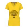 Ladies' short-sleeved V-neck T-shirt Thumbnail