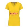 Ladies' short-sleeved V-neck T-shirt Thumbnail