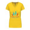 Ladies' short-sleeved V-neck T-shirt Thumbnail