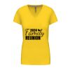 Ladies' short-sleeved V-neck T-shirt Thumbnail