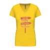 Ladies' short-sleeved V-neck T-shirt Thumbnail
