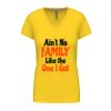 Ladies' short-sleeved V-neck T-shirt Thumbnail