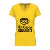 Ladies' short-sleeved V-neck T-shirt Thumbnail