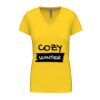 Ladies' short-sleeved V-neck T-shirt Thumbnail