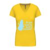 Ladies' short-sleeved V-neck T-shirt Thumbnail