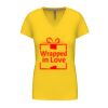 Ladies' short-sleeved V-neck T-shirt Thumbnail