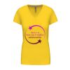 Ladies' short-sleeved V-neck T-shirt Thumbnail