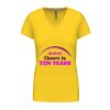 Ladies' short-sleeved V-neck T-shirt Thumbnail