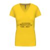 Ladies' short-sleeved V-neck T-shirt Thumbnail