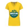 Ladies' short-sleeved V-neck T-shirt Thumbnail