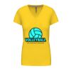 Ladies' short-sleeved V-neck T-shirt Thumbnail