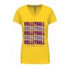Ladies' short-sleeved V-neck T-shirt Thumbnail