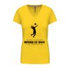 Ladies' short-sleeved V-neck T-shirt Thumbnail