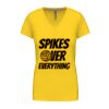 Ladies' short-sleeved V-neck T-shirt Thumbnail