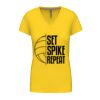 Ladies' short-sleeved V-neck T-shirt Thumbnail