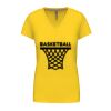 Ladies' short-sleeved V-neck T-shirt Thumbnail