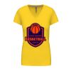 Ladies' short-sleeved V-neck T-shirt Thumbnail
