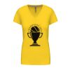 Ladies' short-sleeved V-neck T-shirt Thumbnail