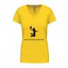 Ladies' short-sleeved V-neck T-shirt Thumbnail