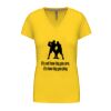 Ladies' short-sleeved V-neck T-shirt Thumbnail