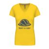 Ladies' short-sleeved V-neck T-shirt Thumbnail
