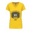 Ladies' short-sleeved V-neck T-shirt Thumbnail