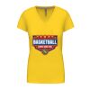 Ladies' short-sleeved V-neck T-shirt Thumbnail