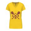 Ladies' short-sleeved V-neck T-shirt Thumbnail