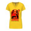 Ladies' short-sleeved V-neck T-shirt Thumbnail
