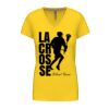 Ladies' short-sleeved V-neck T-shirt Thumbnail