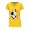 Ladies' short-sleeved V-neck T-shirt Thumbnail
