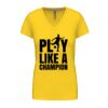 Ladies' short-sleeved V-neck T-shirt Thumbnail