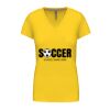 Ladies' short-sleeved V-neck T-shirt Thumbnail