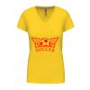 Ladies' short-sleeved V-neck T-shirt Thumbnail