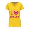 Ladies' short-sleeved V-neck T-shirt Thumbnail