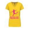 Ladies' short-sleeved V-neck T-shirt Thumbnail