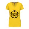 Ladies' short-sleeved V-neck T-shirt Thumbnail