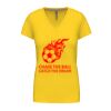 Ladies' short-sleeved V-neck T-shirt Thumbnail