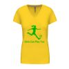 Ladies' short-sleeved V-neck T-shirt Thumbnail