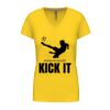 Ladies' short-sleeved V-neck T-shirt Thumbnail