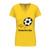 Ladies' short-sleeved V-neck T-shirt Thumbnail