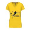 Ladies' short-sleeved V-neck T-shirt Thumbnail