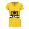 Ladies' short-sleeved V-neck T-shirt Thumbnail