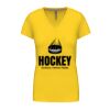 Ladies' short-sleeved V-neck T-shirt Thumbnail