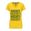 Ladies' short-sleeved V-neck T-shirt Thumbnail
