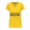 Ladies' short-sleeved V-neck T-shirt Thumbnail