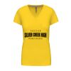 Ladies' short-sleeved V-neck T-shirt Thumbnail