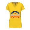 Ladies' short-sleeved V-neck T-shirt Thumbnail